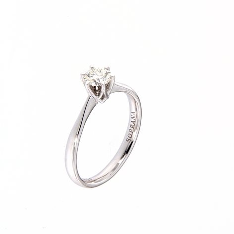 Anello Soprana Donna Diamanti in Oro Diamante 0.51 Ct AS21 0.51 H IF - AS21 0.51 H IF